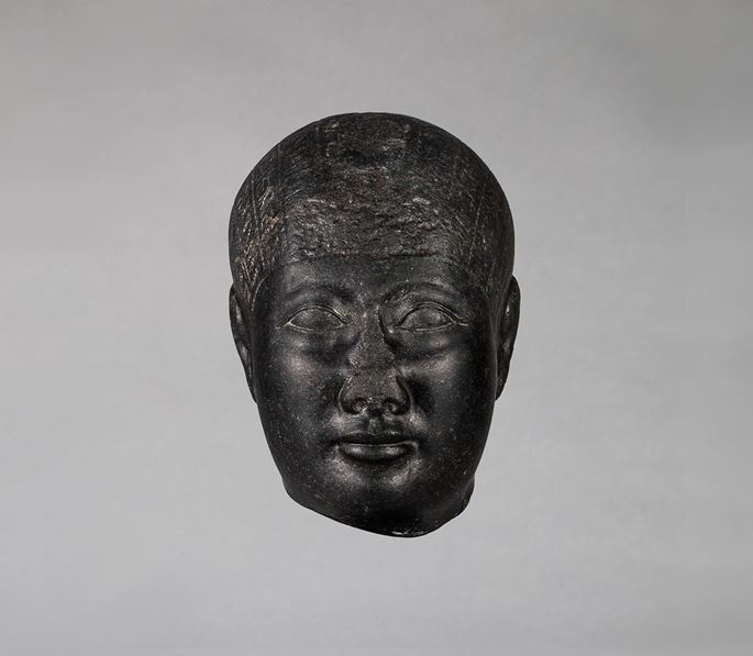 Head from a Statue with Magical Texts | MasterArt